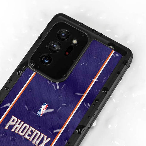 NBA Phoenix Suns Jersey Galaxy Note20 Ultra 5G Waterproof Case